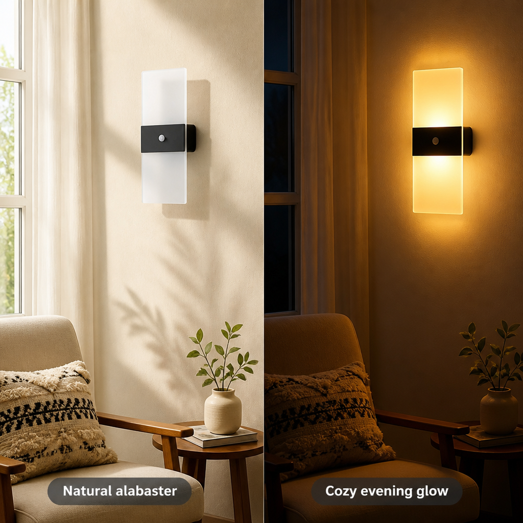 Set of 2 LED Motion Sensor Night Lights