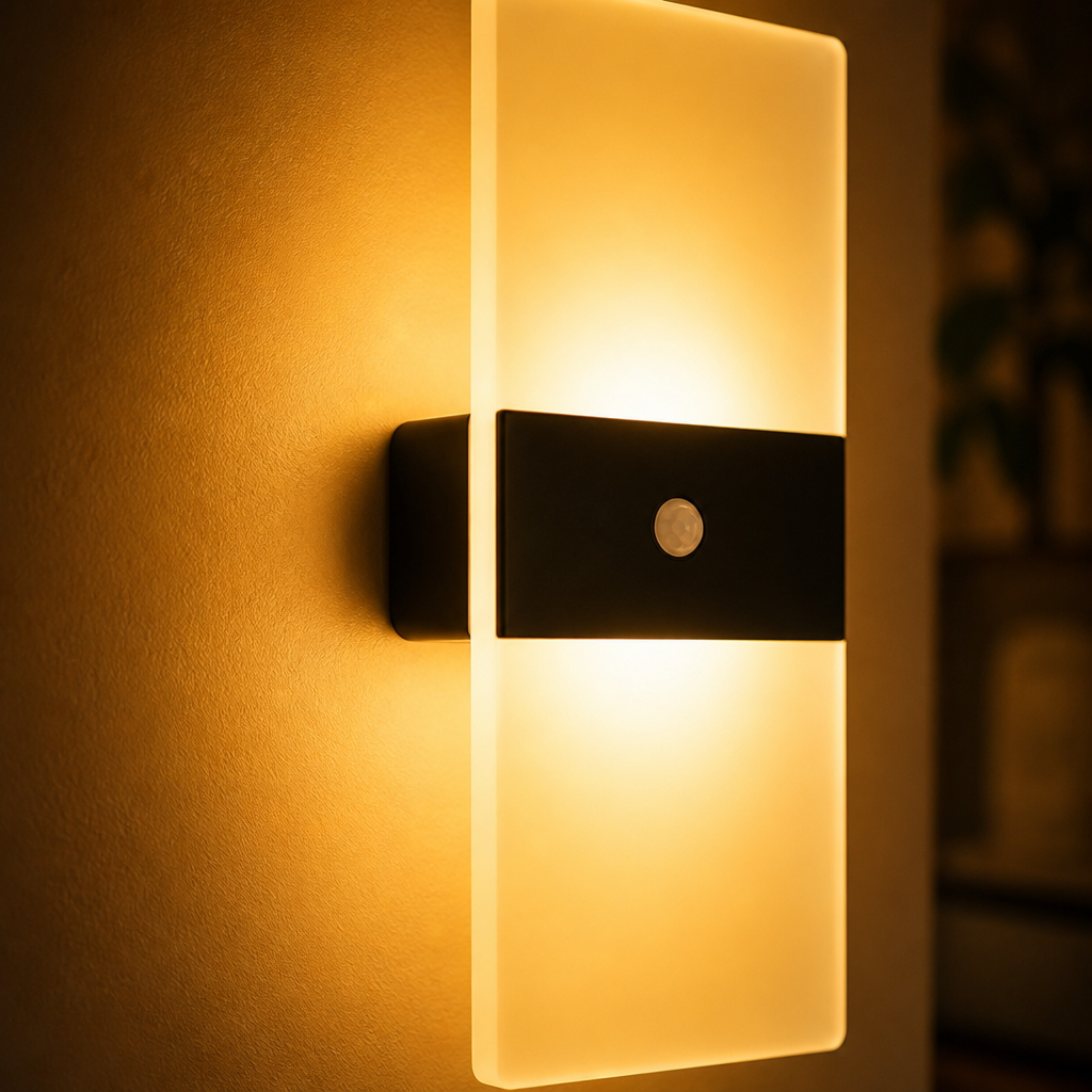 Set of 2 LED Motion Sensor Night Lights