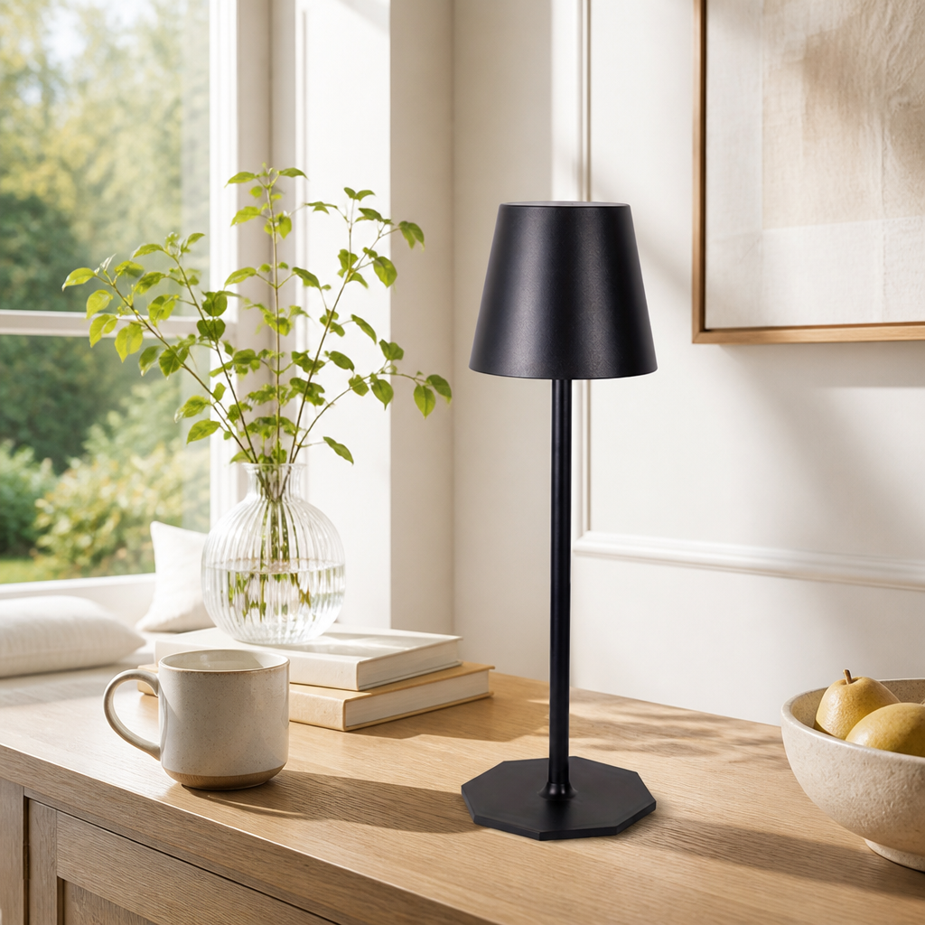 Set of 2 LED Wireless Desk Lamps