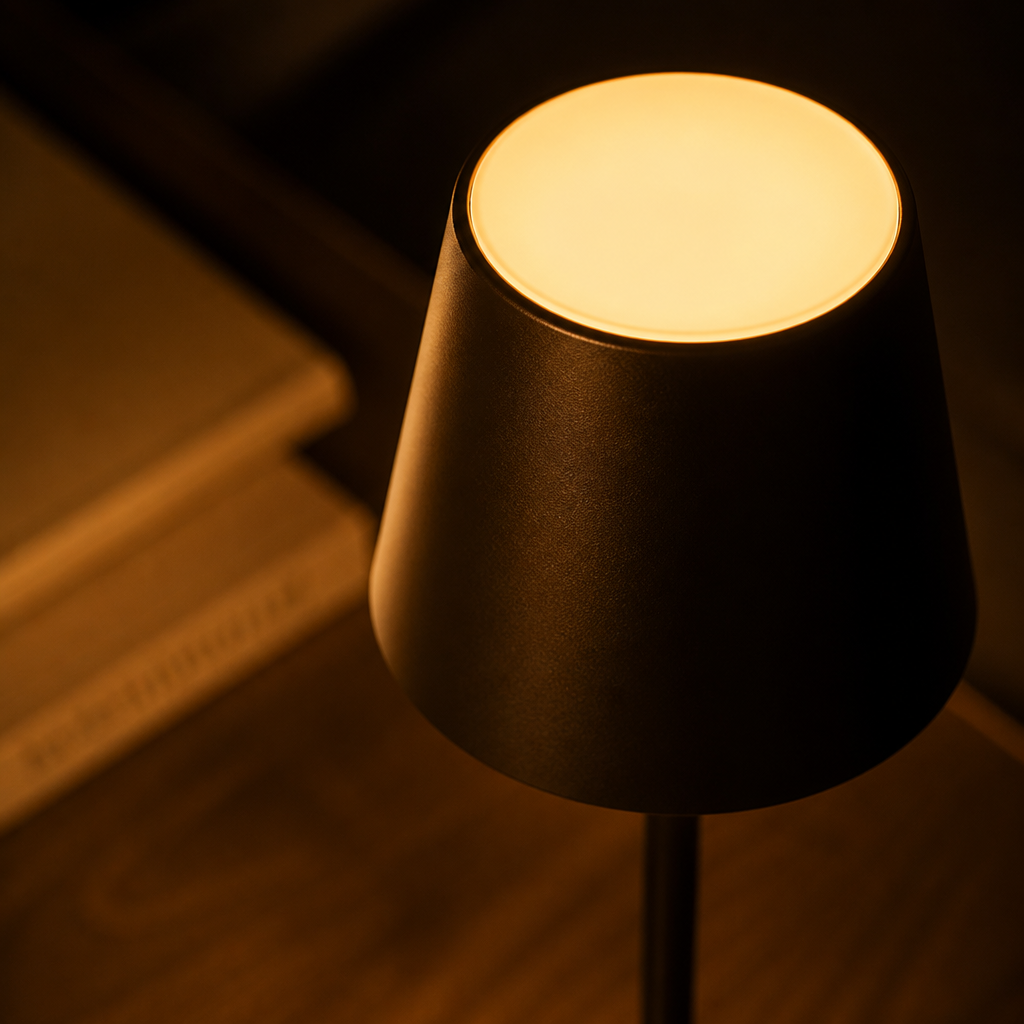 Set of 2 LED Wireless Desk Lamps