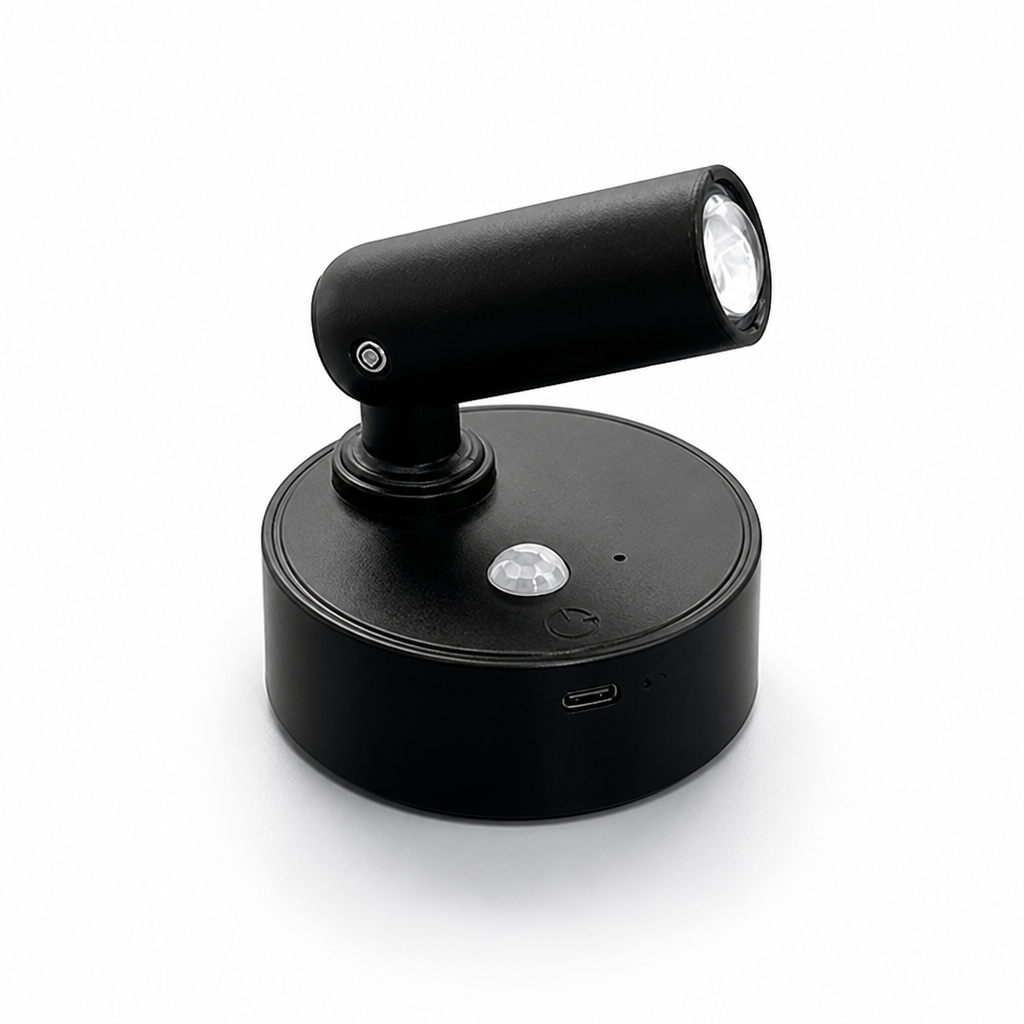 Set of 2 Minimalist LED Magnetic Wall Sconces