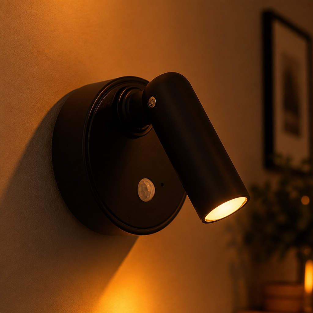 Set of 2 Minimalist LED Magnetic Wall Sconces