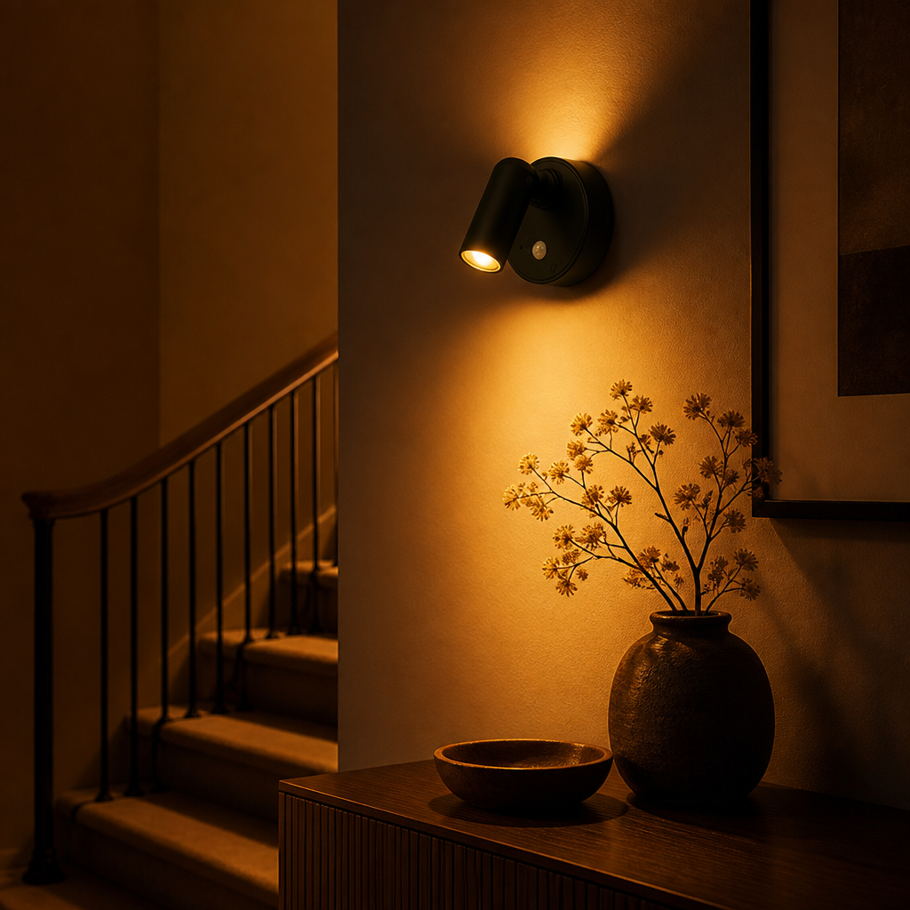 Set of 2 Minimalist LED Magnetic Wall Sconces