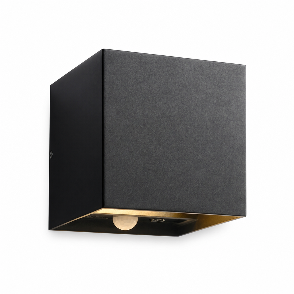 Set of 2 Minimalist LED Motion Sensor Wall Sconces