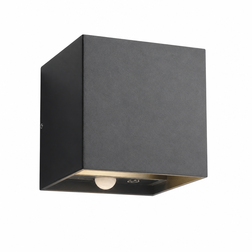 Set of 2 Minimalist LED Motion Sensor Wall Sconces