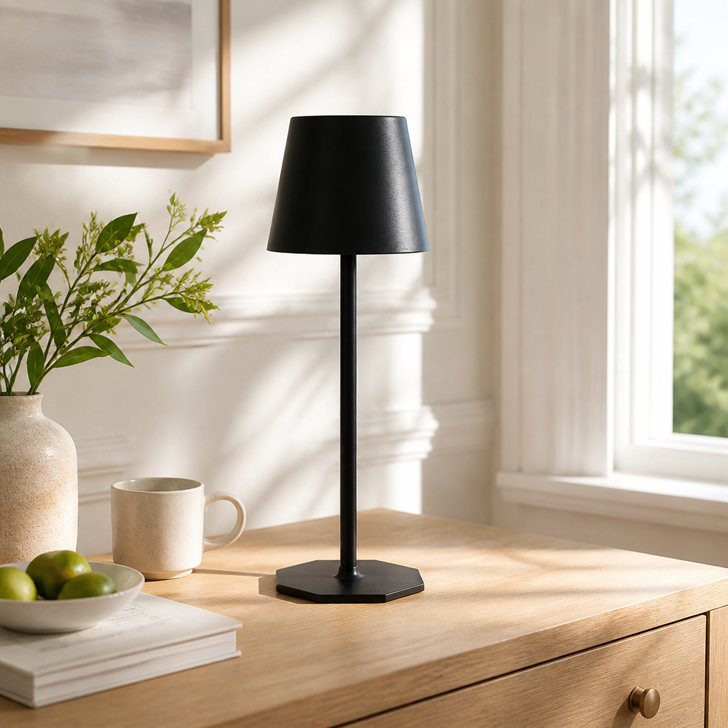 Set of 2 Minimalist LED Touch Desk Lamps