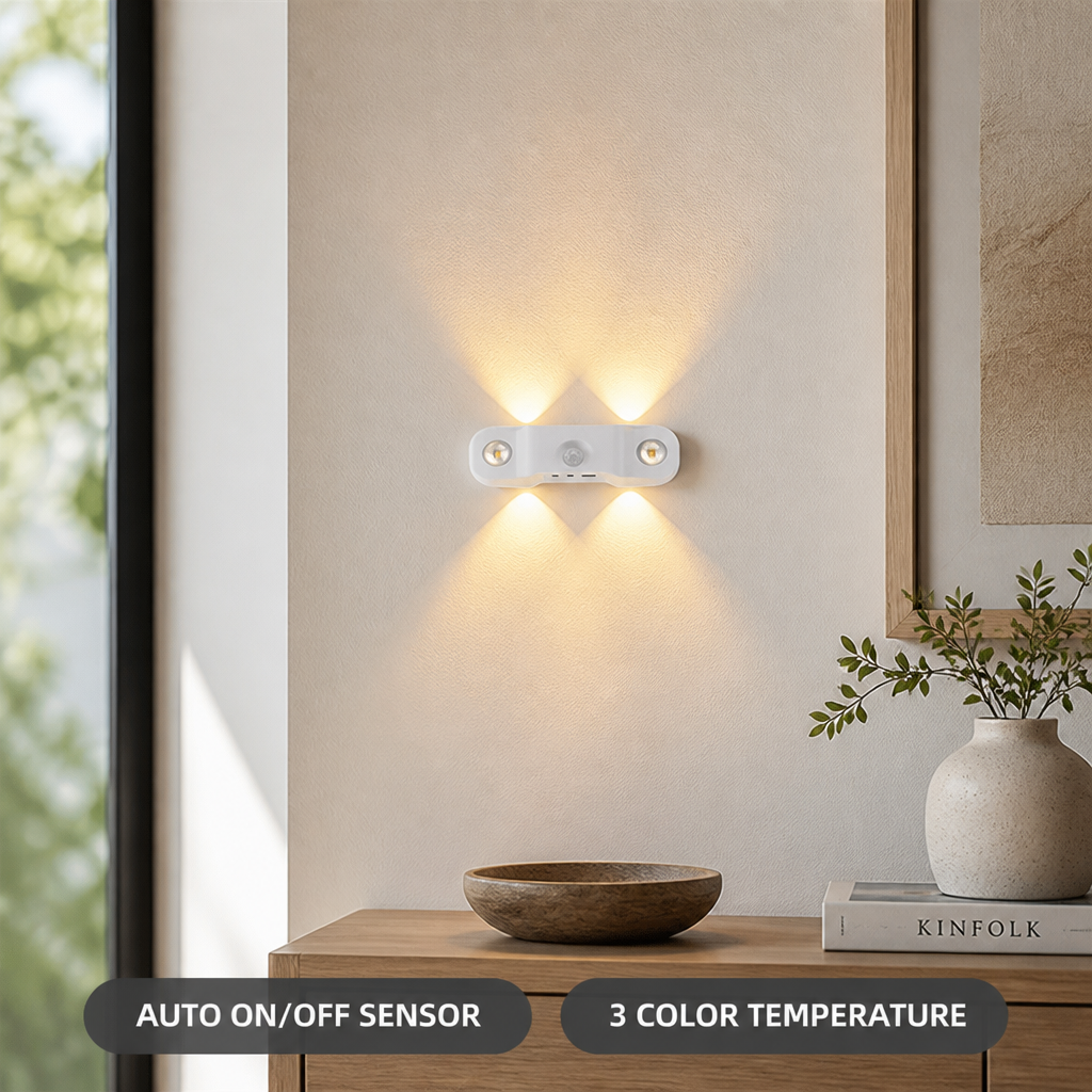 Set of 3 LED Cat-Eye Night Lights