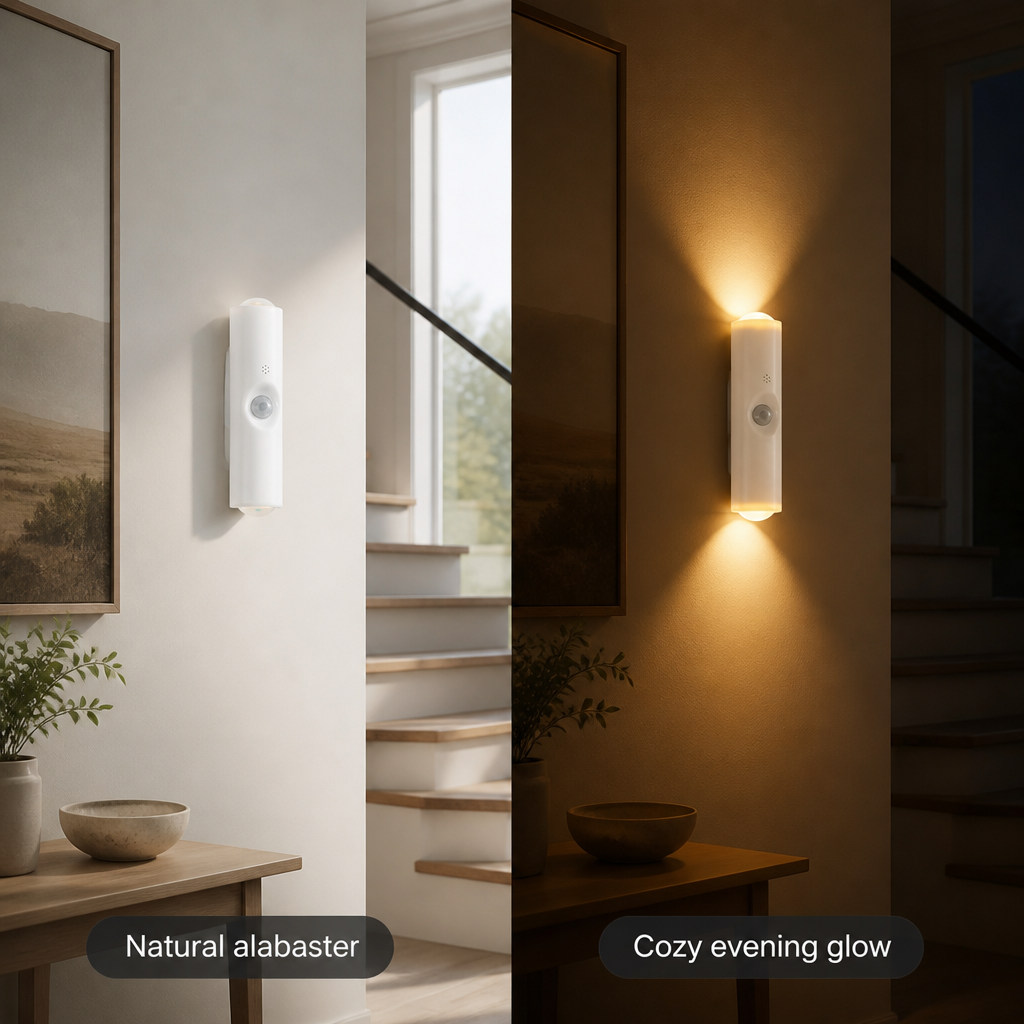Set of 4 Modern LED Magnetic Double-Head Wall Sconces