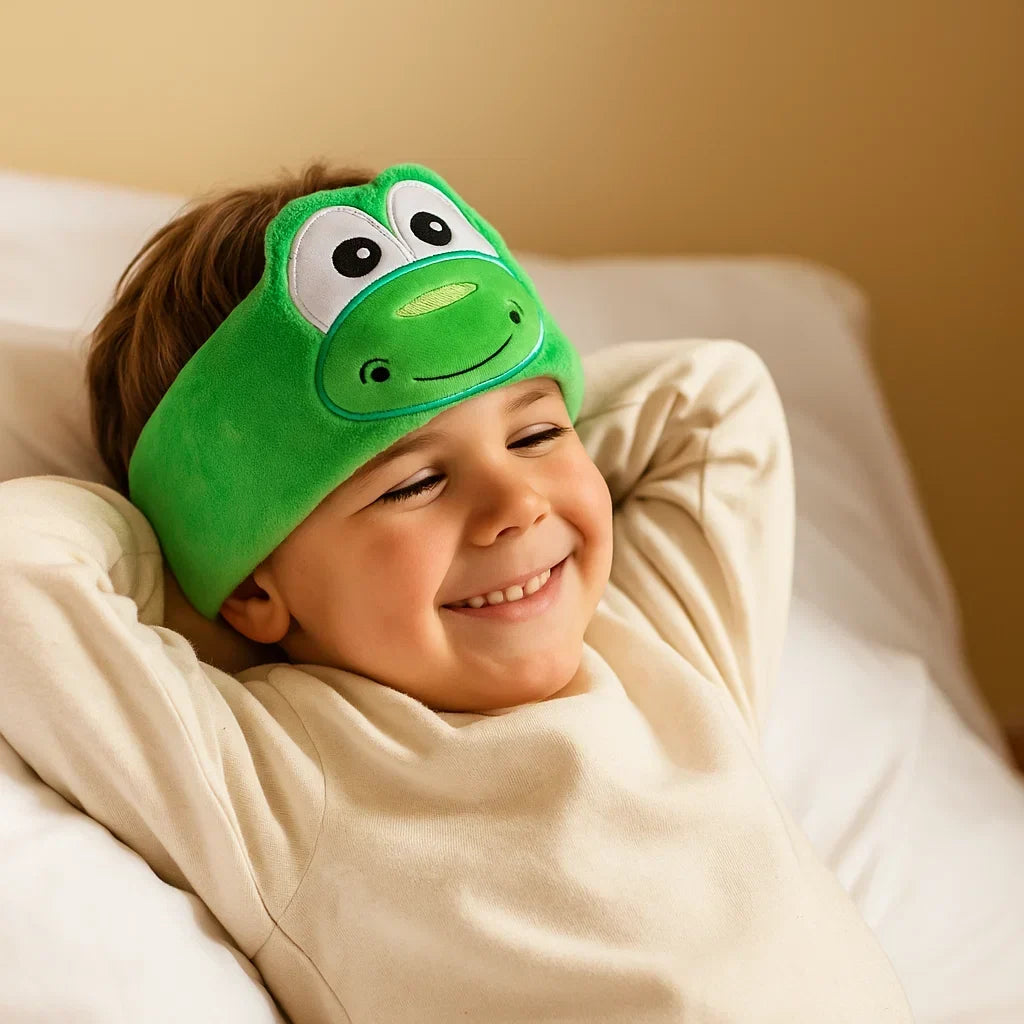 Sleep Mask Kids Built-In Bluetooth Speakers & Adjustable Band