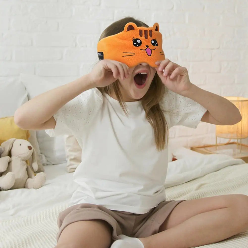 Sleep Mask Kids Built-In Bluetooth Speakers & Adjustable Band