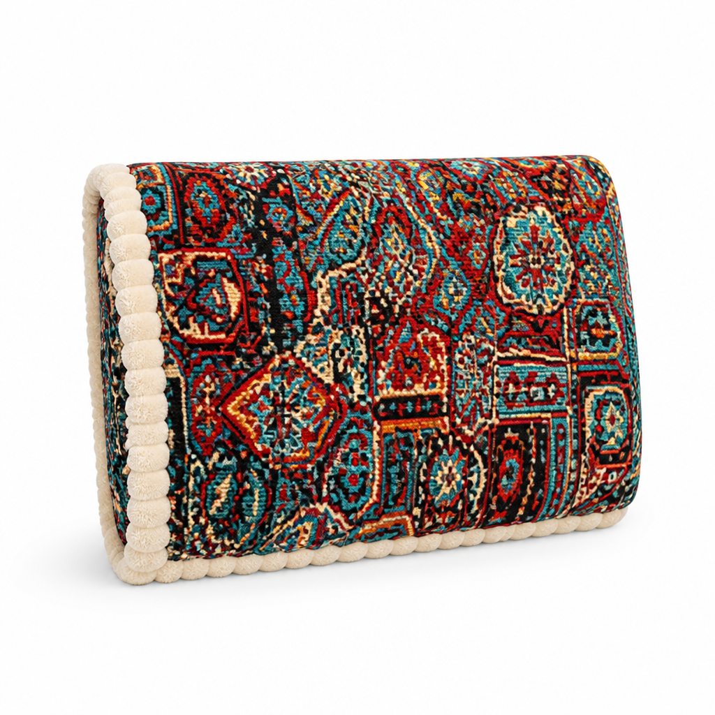 Sofa Cover Boho Jacquard Plush Microfiber Non-Slip Backing