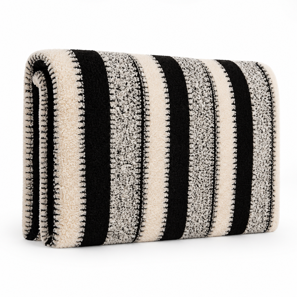 Sofa Cover Sherpa Fleece Anti-Slip Elastic Corners