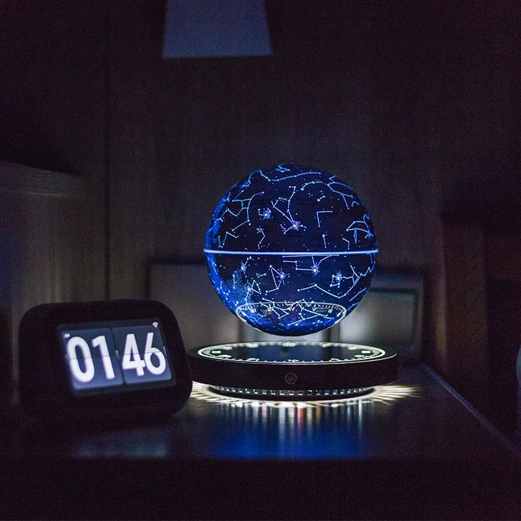 Star Map Lamp Magnetic Levitation & 360 Degree Rotation