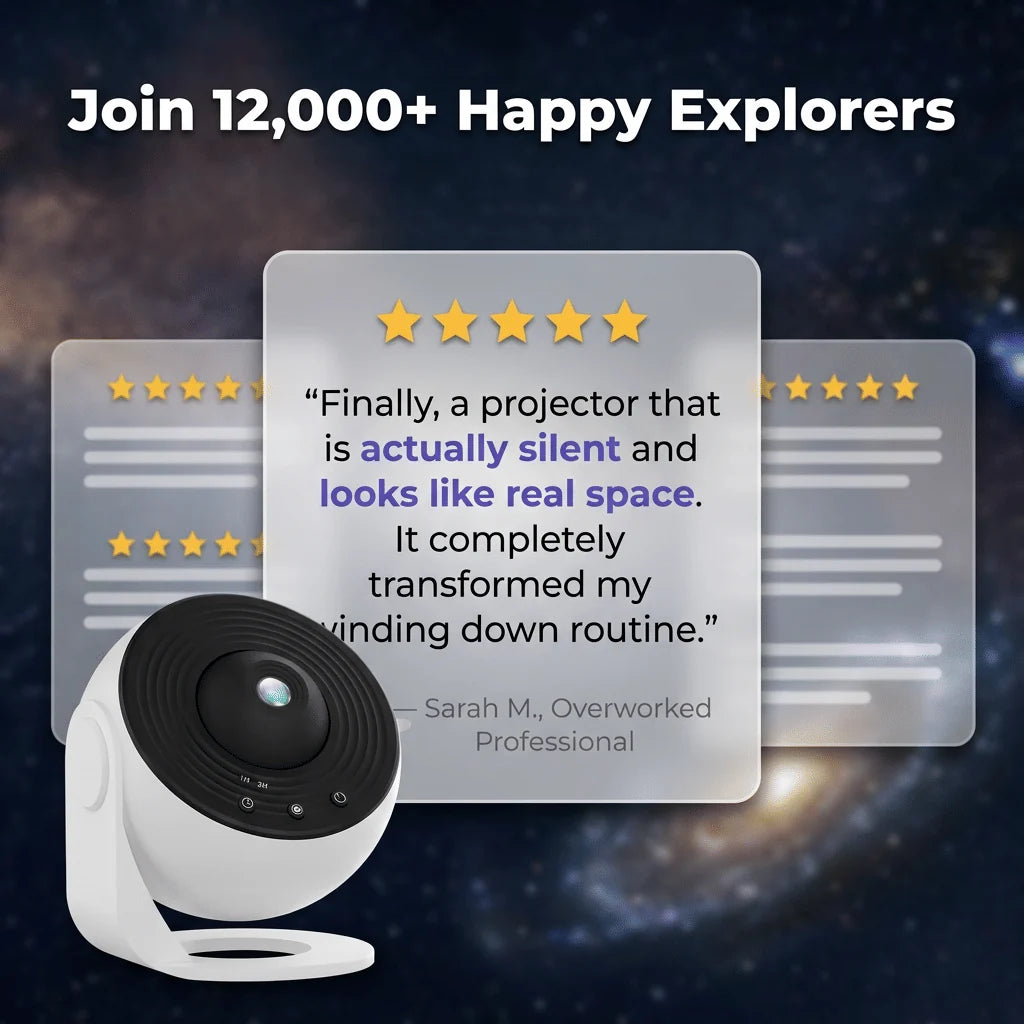 Starry Sky Projector 13 HD Projections & Adjustable Focus
