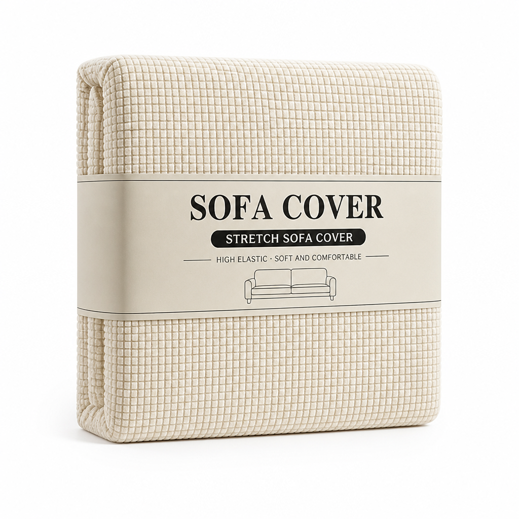 Stretch Sofa Cover Elastic & Non-Slip Fits 1-4 Seater