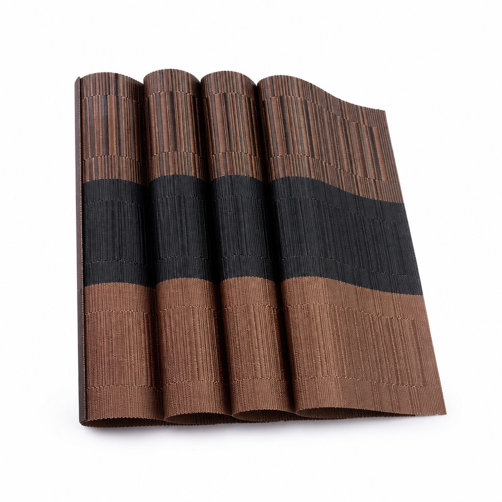 Table Placemats Heat-Resistant Waterproof Set of 4
