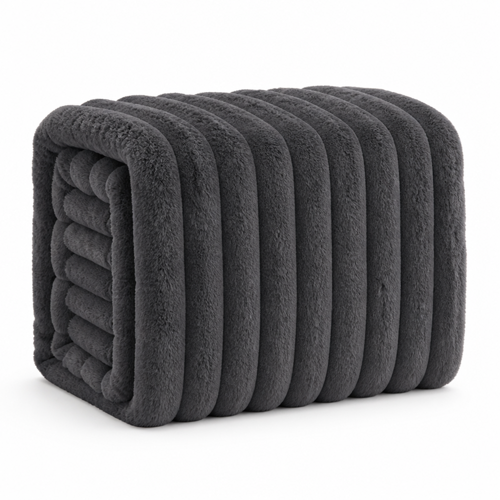 Throw Blanket Ultra-Soft Polyester Fleece Machine Washable
