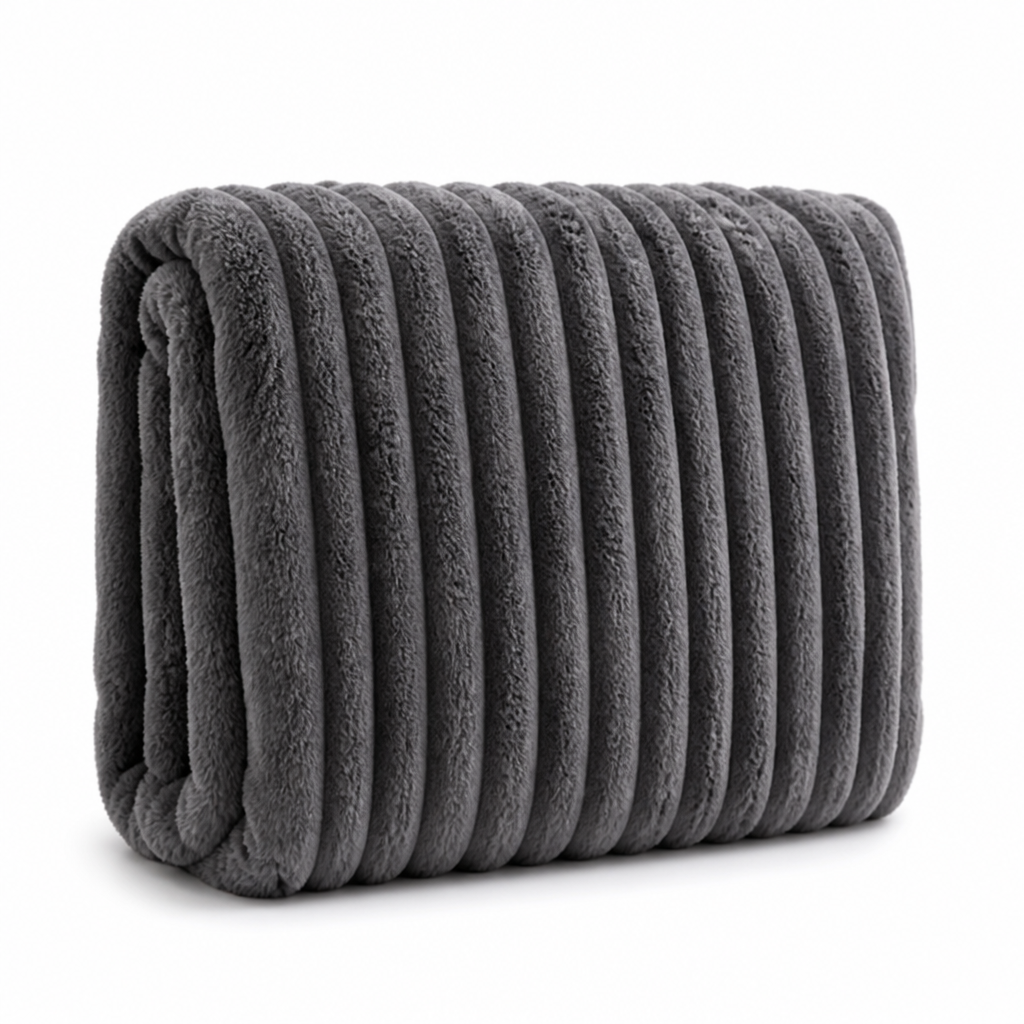Throw Blanket Ultra-Soft Polyester Fleece Machine Washable