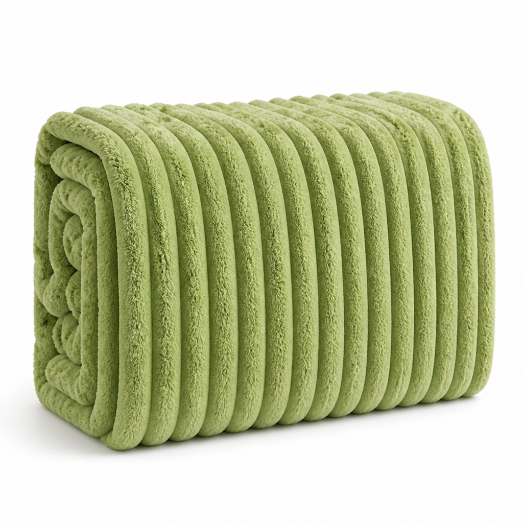 Throw Blanket Ultra-Soft Polyester Fleece Machine Washable