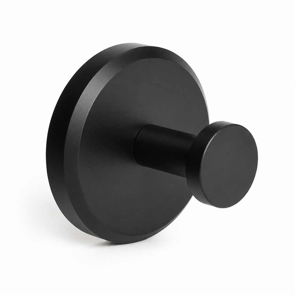 Towel & Robe Hook No-Drill Suction Mount Stainless Steel