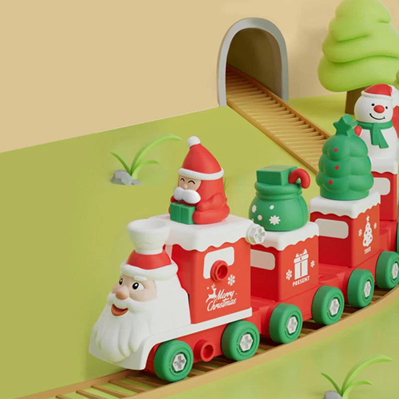 Train Toy 2-In-1 Tool-Free Glowing Lights