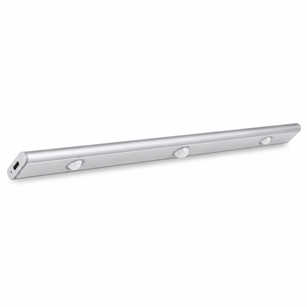 Under-Cabinet Motion Sensor Light Ultra-Thin USB-C Rechargeable Magnetic Mount