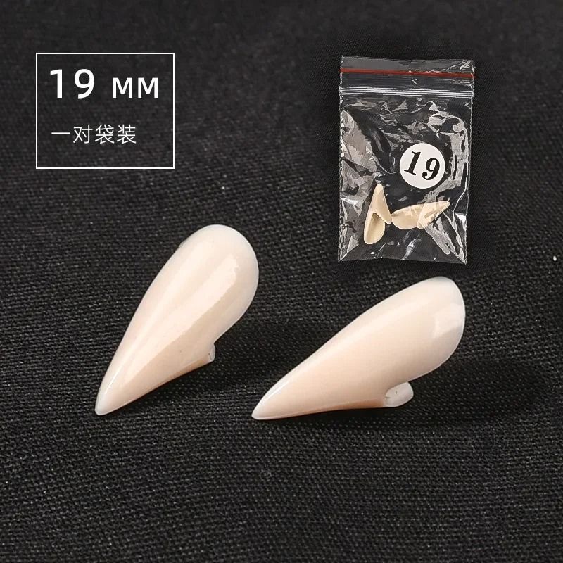 Vampire Teeth Caps Thermo-Activated Custom Fit Natural Shade
