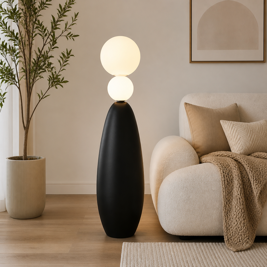 Vintage Gourd LED Floor Lamp