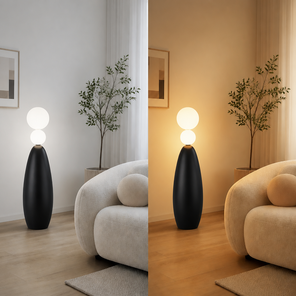 Vintage Gourd LED Floor Lamp