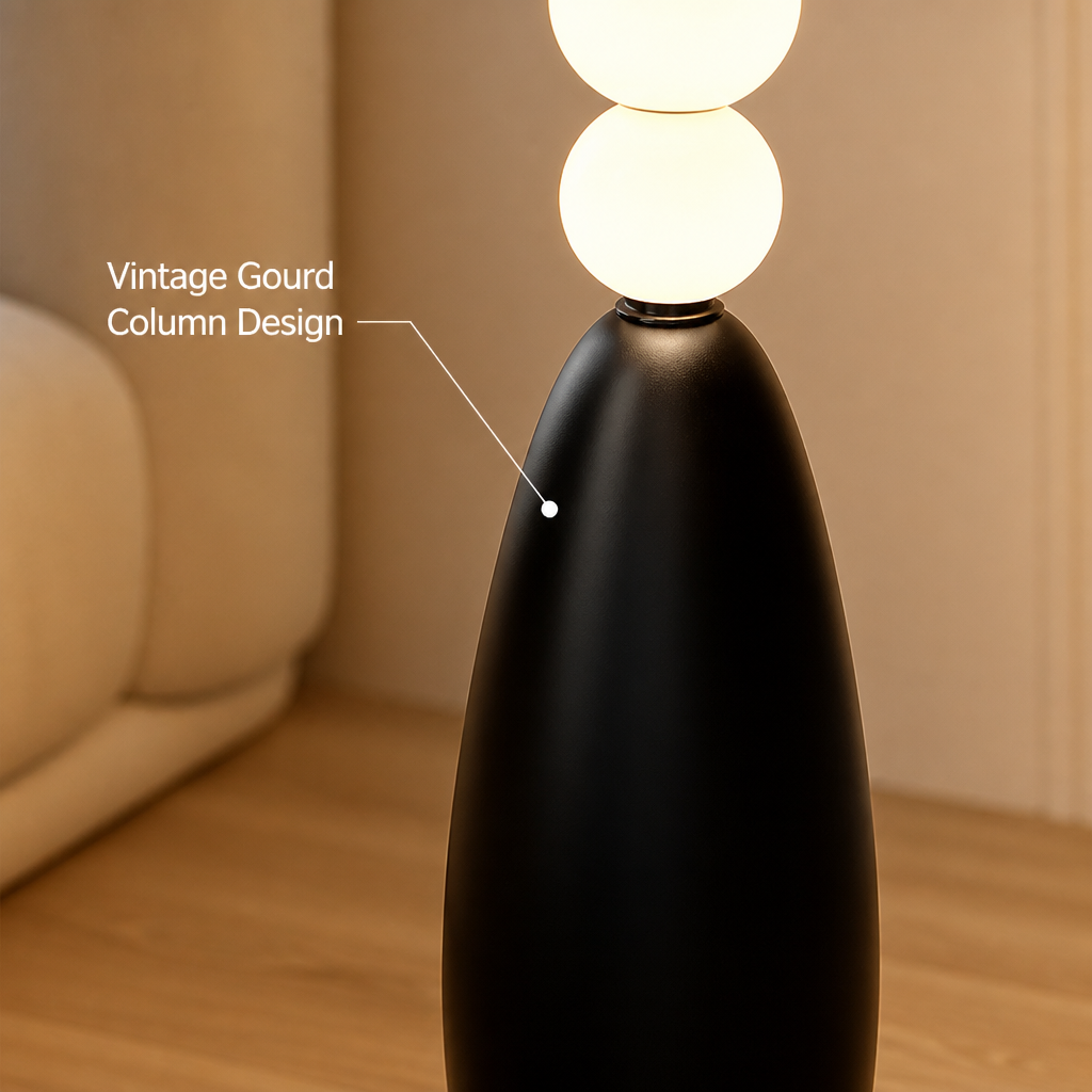 Vintage Gourd LED Floor Lamp