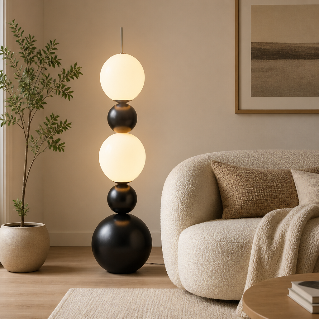 Vintage Gourd LED Floor Lamp