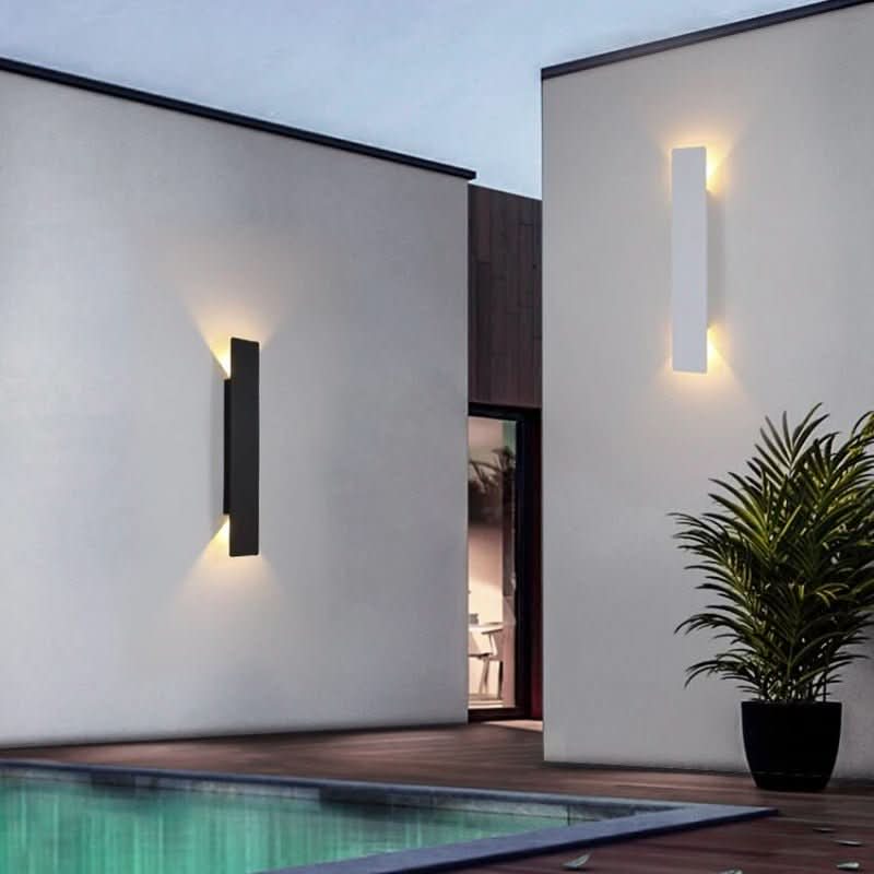 Wall Lamp Cylindrical Diffuse LED Metal & Acrylic