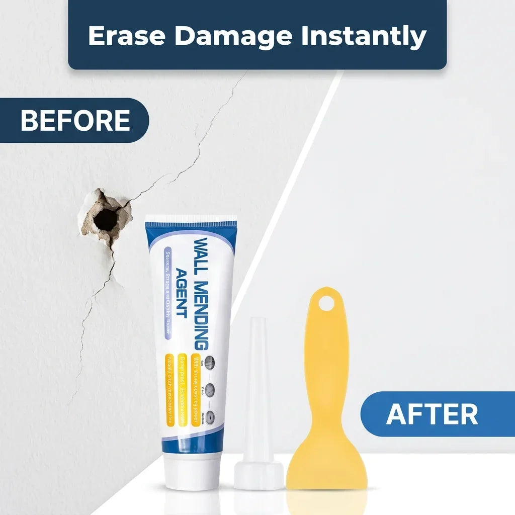 Wall Repair Putty Precision Nozzle Quick-Drying & Paintable