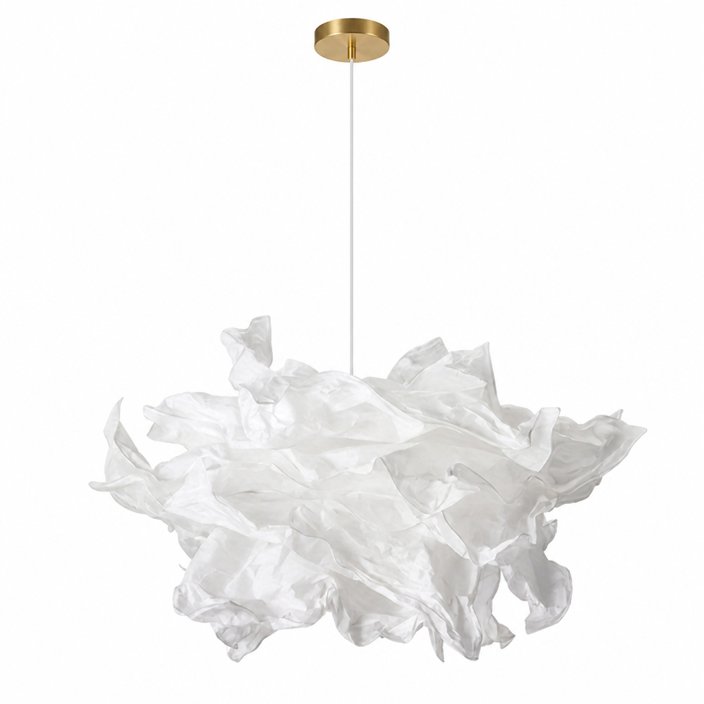 White Flower Cloud Pendant Light