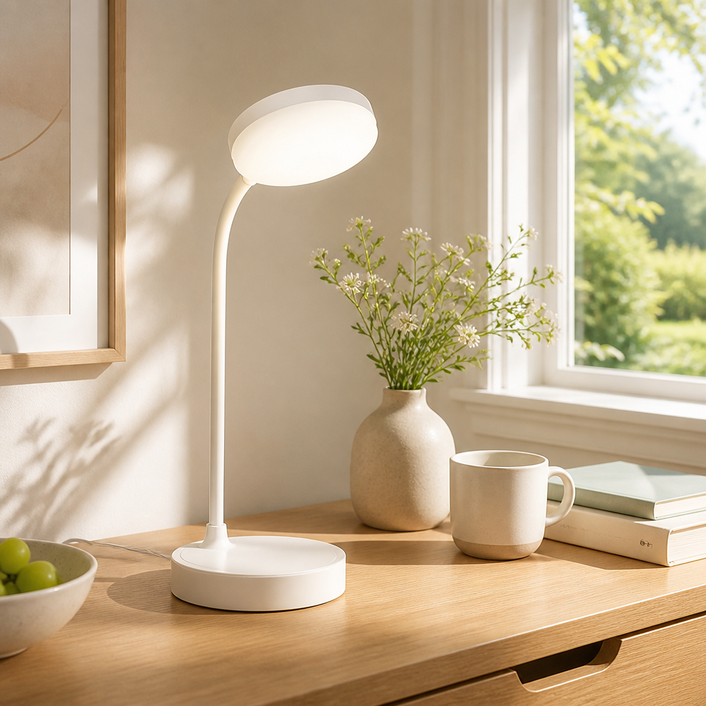 White LED Table Lamp