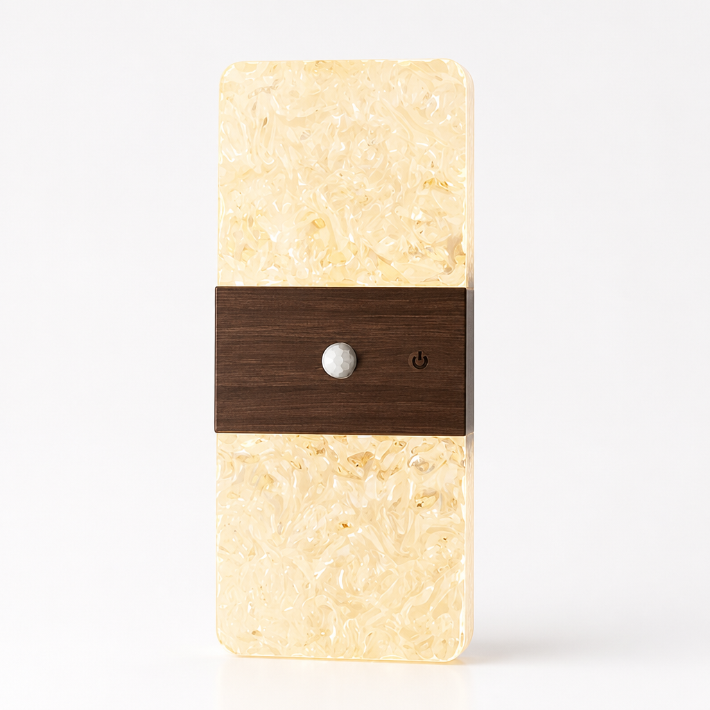 Wood Grain LED Magnetic Night Light