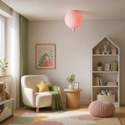 Acrylic Balloon Pendant Light