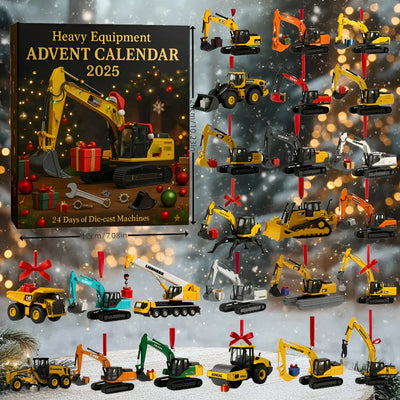 Advent Calendar 24 Die-Cast Construction Vehicles