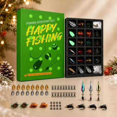 Advent Calendar 24 Fishing Lures & Accessories
