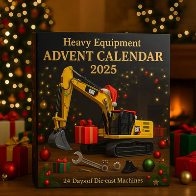 Advent Calendar Die-Cast Construction Vehicles Set of 24