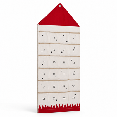 Advent Calendar Reusable Fabric 24 Pockets