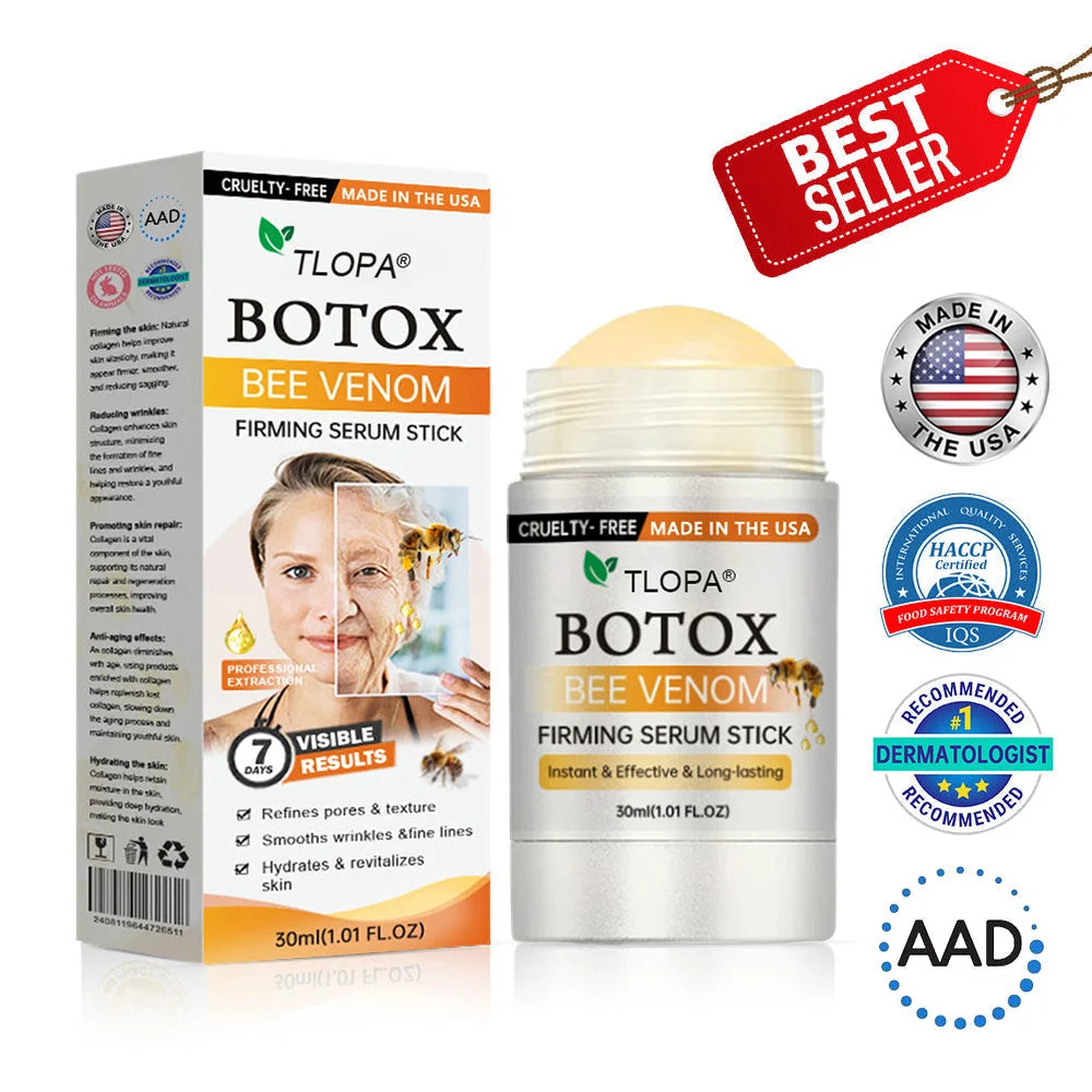 Anti-Aging Stick Solid Applicator Bee Venom & Hyaluronic Acid