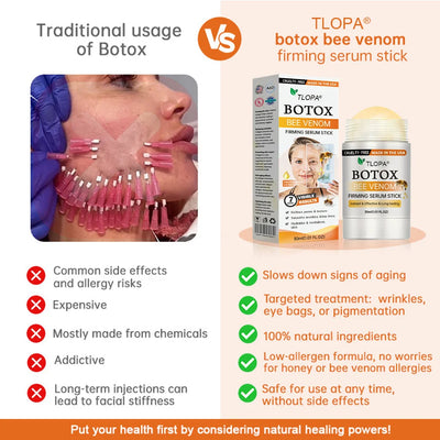 Anti-Aging Stick Solid Applicator Bee Venom & Hyaluronic Acid