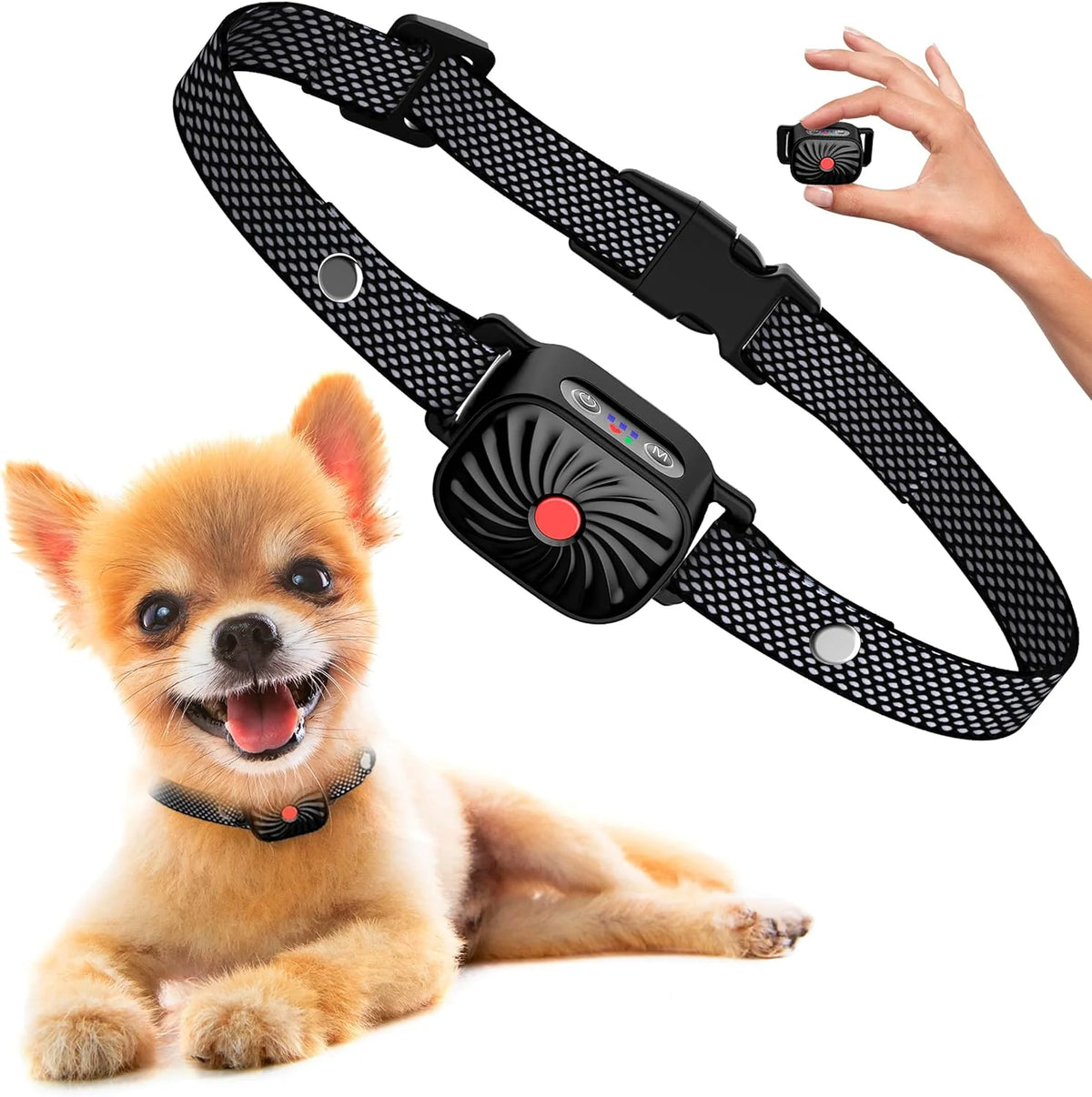 Anti-Bark Collar Sound & Vibration Microphone Detection