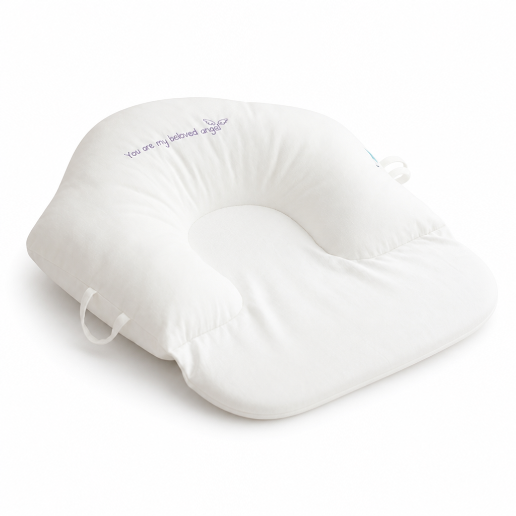 Baby Pillow Ergonomic Head & Neck Support Antibacterial Foam