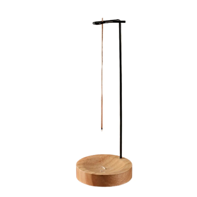 Backflow Incense Holder Downward Smoke Wooden Heat-Resistant