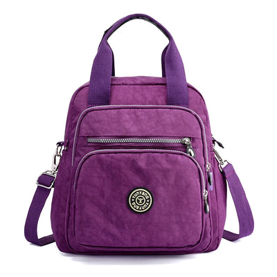 Backpack Convertible Water-Resistant Organized Pockets