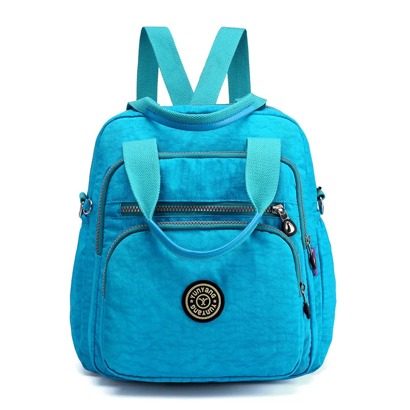Backpack Convertible Water-Resistant Organized Pockets