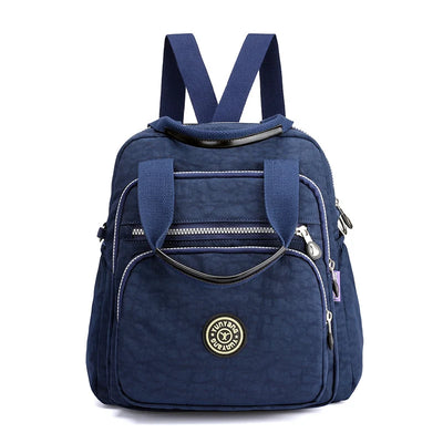Backpack Convertible Water-Resistant Organized Pockets