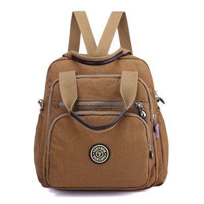 Backpack Convertible Water-Resistant Organized Pockets